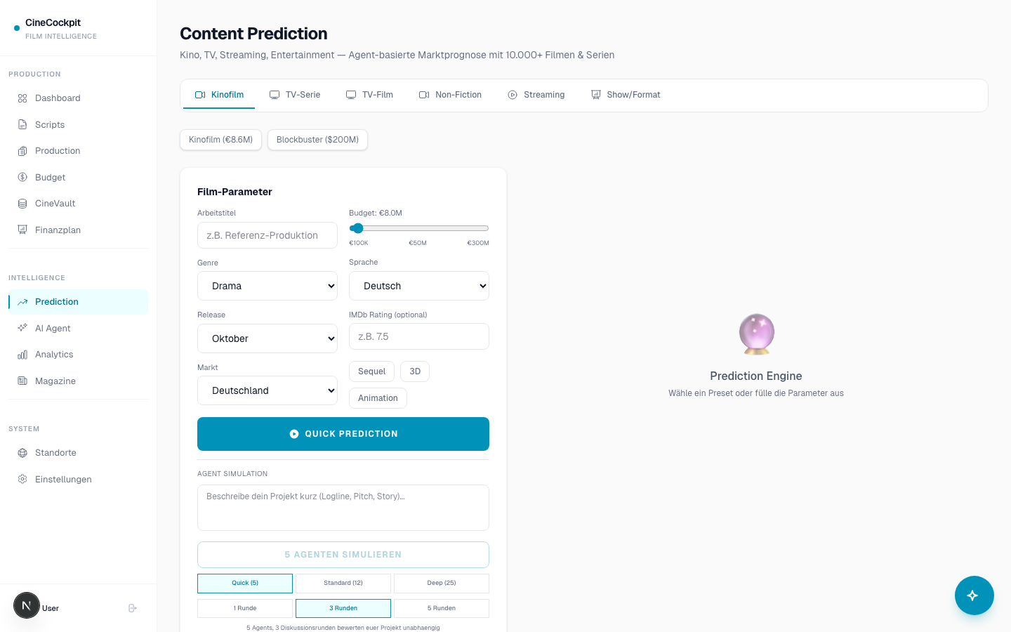 Content Prediction &mdash; KI-basierte Box-Office-Prognosen